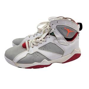 AIR JORDAN VII 7 RETRO CDP SIZE 11 HARE WHITE TRUE RED LIGHT SILVER 304775 102